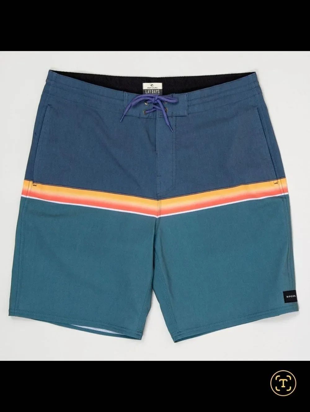 Rip Curl Rapture Layday Boardshorts Sz 32